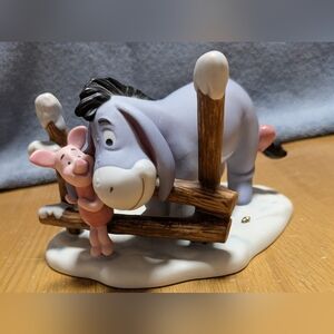 Disney's Pooh & Friends Eeyore "Friendship Keeps You Warm" Figurine